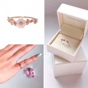 🌸 Samantha Thavasa x LOCONDO 18K Rose Gold Ring